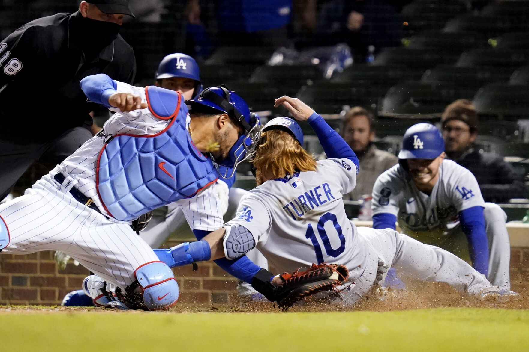 APTOPIX Dodgers Cubs Baseball